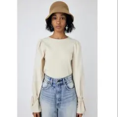 美品　moussy マウジー　DOKING RIB トップス