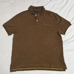 TOMMYHILFIGER トミー ブラウンポロT