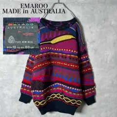 vintage EMAROO 3Dニット　オーストラリア製 COOGI PM34のサムネイル