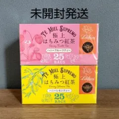 【未開封発送】ラクシュミー 極上 はちみつ紅茶 レモン × フルーツ 各1箱のサムネイル