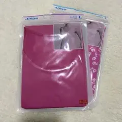 セット売り✨　２点　AIRism　 タンクトップ　キャミソール　L ピンク