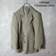 vintage Christian Dior 刻印ボタン テーラード N2973