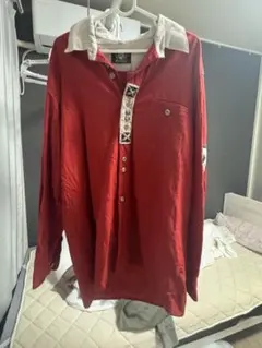 Brachian 長袖シャツ レッド