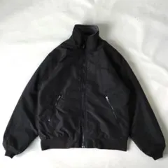 エルエルビーン　ウォームアップジャケット 黒　ナイロンジャケット　Mサイズ