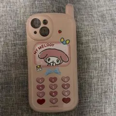 マイメロディ レトロ電話風 iPhone14ケース