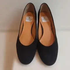 LANVIN en Bleu パンプス ブラック 24.5cmのサムネイル