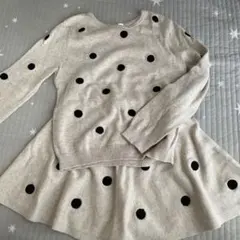 H&M ニット　セットアップ　122/128