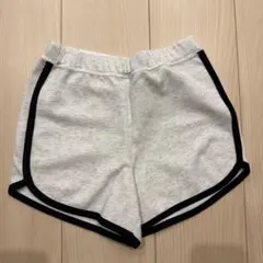 UNIQLO キッズ ショートパンツ 130cm グレー ホワイト