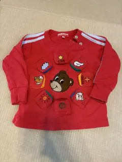 CASTELBAC 赤いトレーナー 90