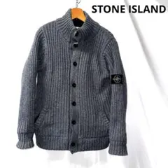 STONE ISLAND ストーンアイランド　ニットジャケット　グレーのサムネイル