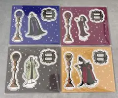 ４点セット！ ディズニー ヴィランズ アクリルスタンド Disney