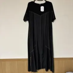 ワイスリー Yohji アディダス ロゴ刺繍 ロング ワンピース カットソー