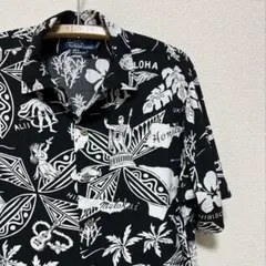 M‼️アロハシャツ ラルフローレン 90s メンズ 半袖 シャツ 開襟 ボックスのサムネイル