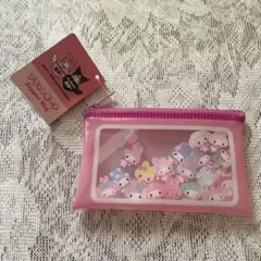 マイメロディ 50周年記念 フラットポーチ