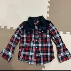 RAD CUSTOM ラッドカスタム　チェックシャツ　110㎝