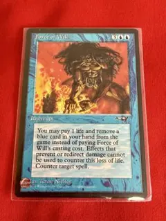 MTG 意志の力/Force of Will ボーダーレス 英語 1枚 - メルカリ