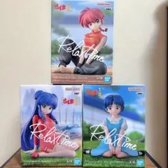 らんま1/2 Relax Time フィギュア らんま あかね シャンプー 3体