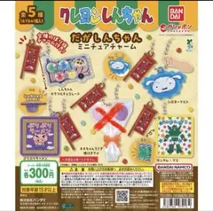 クレヨンしんちゃん だがしんちゃんミニチュアチャーム 全5種類 - メルカリ