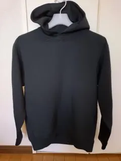 【UNIQLO】ウルトラストレッチドライスウェットプルパーカ（黒・Mサイズ）