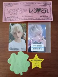 TXT トゥバ　ヒュニンカイ　starkissed ユニバ　トレカ