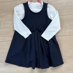 アカチャンホンポ・無印良品 ワンピース&カットソーセット フォーマル