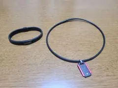 ファイテン　 ネックレスとブレスレット セットのサムネイル
