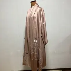 美品 OZZ ONEST 和チャイナ フリンジ付 ロングカーディガン ジャケット