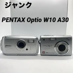 ジャンク　PENTAX Optio W10 A30 デジカメ 2台のサムネイル