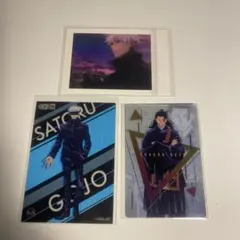 呪術廻戦 五条悟 夏油傑 ぱしゃこれ ウエハースカード クリアカード