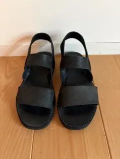 美品】定価27800円 アールアトリエ 栃木レザー ビブラムソール