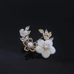 ブローチ　桜　コサージュ　フォーマル　スーツ　卒業式　卒園式　入学式　入園式