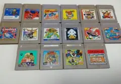 ゲームボーイソフト　GB 16本セット