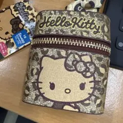ハローキティ レオパード柄ポーチ