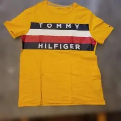 TOMMY HILFIGER ロゴ Tシャツ イエロー メンズ Mのサムネイル