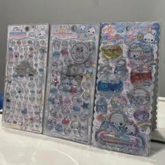 【正規品】　ぷくぷくあわわちゃん　ウォーターシール　プチドロップ　3点セット