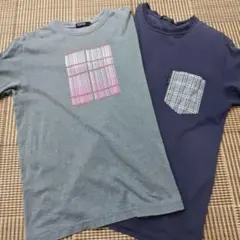 BURBERRY BLACK LABEL ダメージTシャツ 2枚組サイズ3のサムネイル
