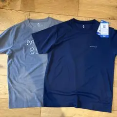 【2枚セット】【1枚新品】mont-bell　モンベル　Tシャツ 160のサムネイル