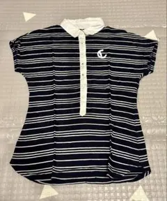 Callaway ボーダー ポロシャツ S