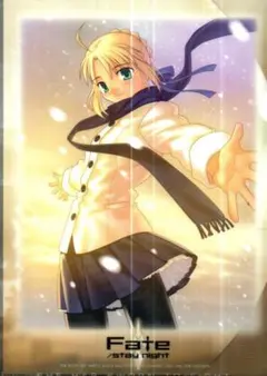 IR4-6　Fate/stay night　セイバー　クリアファイル