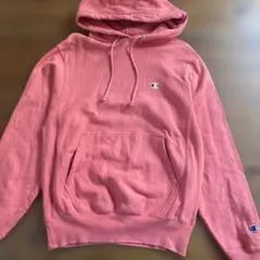champion パーカー　リバースウィーブ　Sサイズ　サーモンピンク