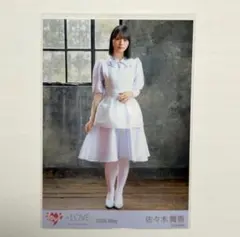 佐々木舞香 生写真 =LOVE イコラブ 劇薬中毒 MV衣装 研究員 ヒキ
