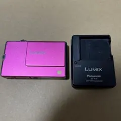 パナソニック LUMIX デジタルカメラ デジカメDMC-FP1ピンク - メルカリ