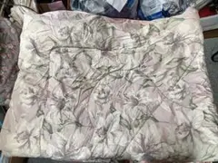 花柄 ピンク系 セミダブル　掛け布団