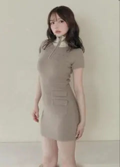 アンドマリーワンピース andmary Carina slit dress - メルカリ