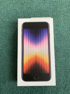 Apple iPhone SE (第3世代) ブラック 空箱