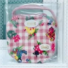 新品未開封☆フェイラー FEILER ハイジチェック 手付きポーチ WEB限定