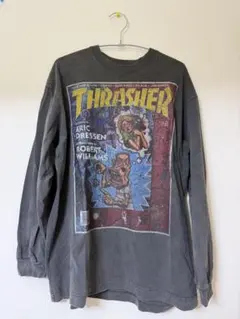 90s thrasher ロンt 90s THRASHER スラッシャー ロンT thrasher tシャツ