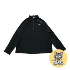 ザノースフェイス 古着 フリース 薄手 ハーフジップ XXL