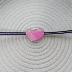 ハート型 ピンク 帯留め 帯飾り 和装小物 和装アクセサリー ワンポイント