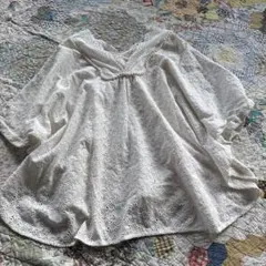 chambre de charme コットン ワイドブラウス ビッグシルエットのサムネイル